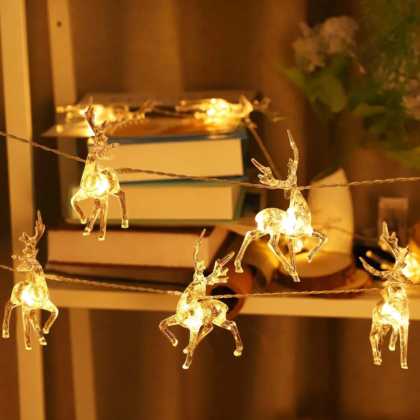 1.5M LED Reindeer Christmas Lights – Charming Decor for Festive Celebrations 3