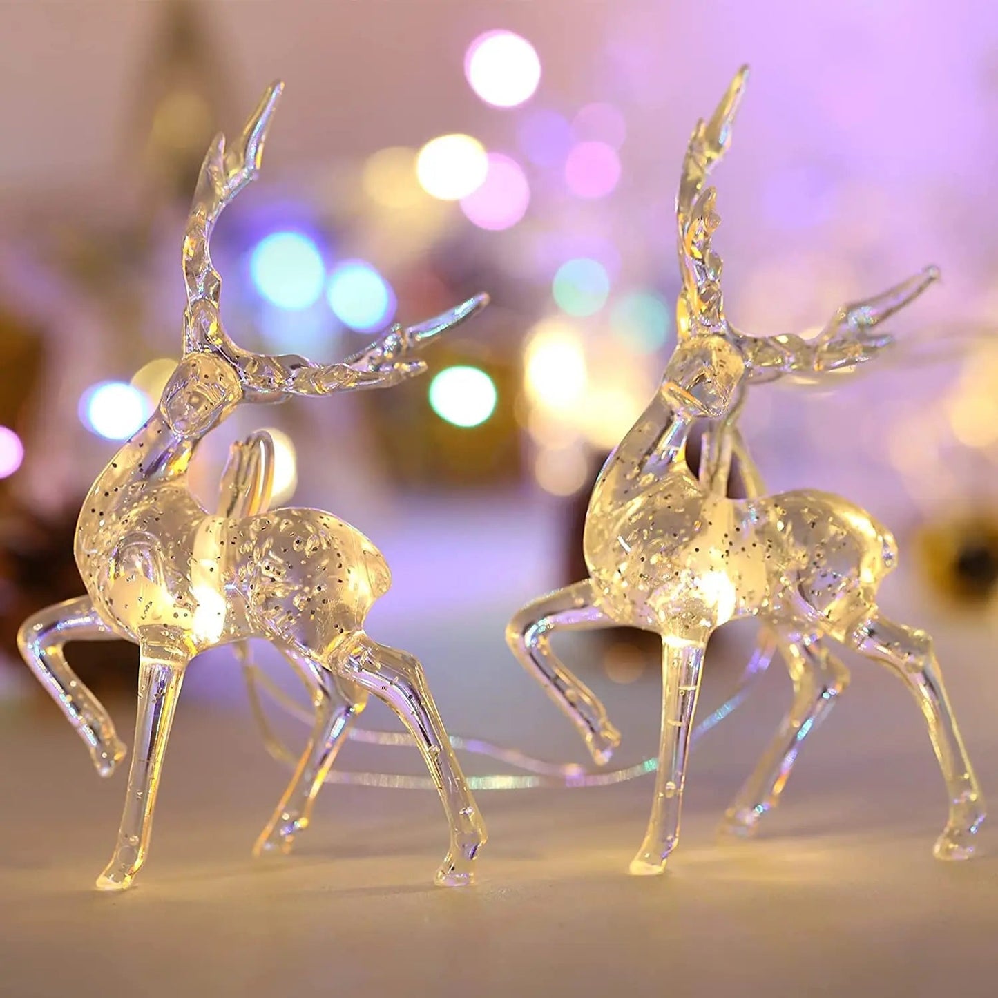 1.5M LED Reindeer Christmas Lights – Charming Decor for Festive Celebrations 4
