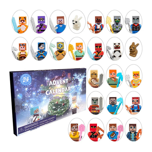 24-Piece Minecraft Advent Calendar – Fun Countdown for Young Fans 1
