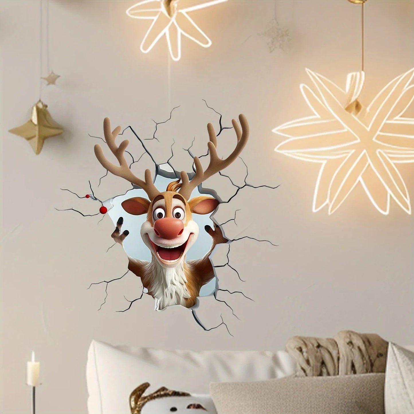 3D Wall Sticker Decor – Lively and Festive Atmosphere for Any Space 2