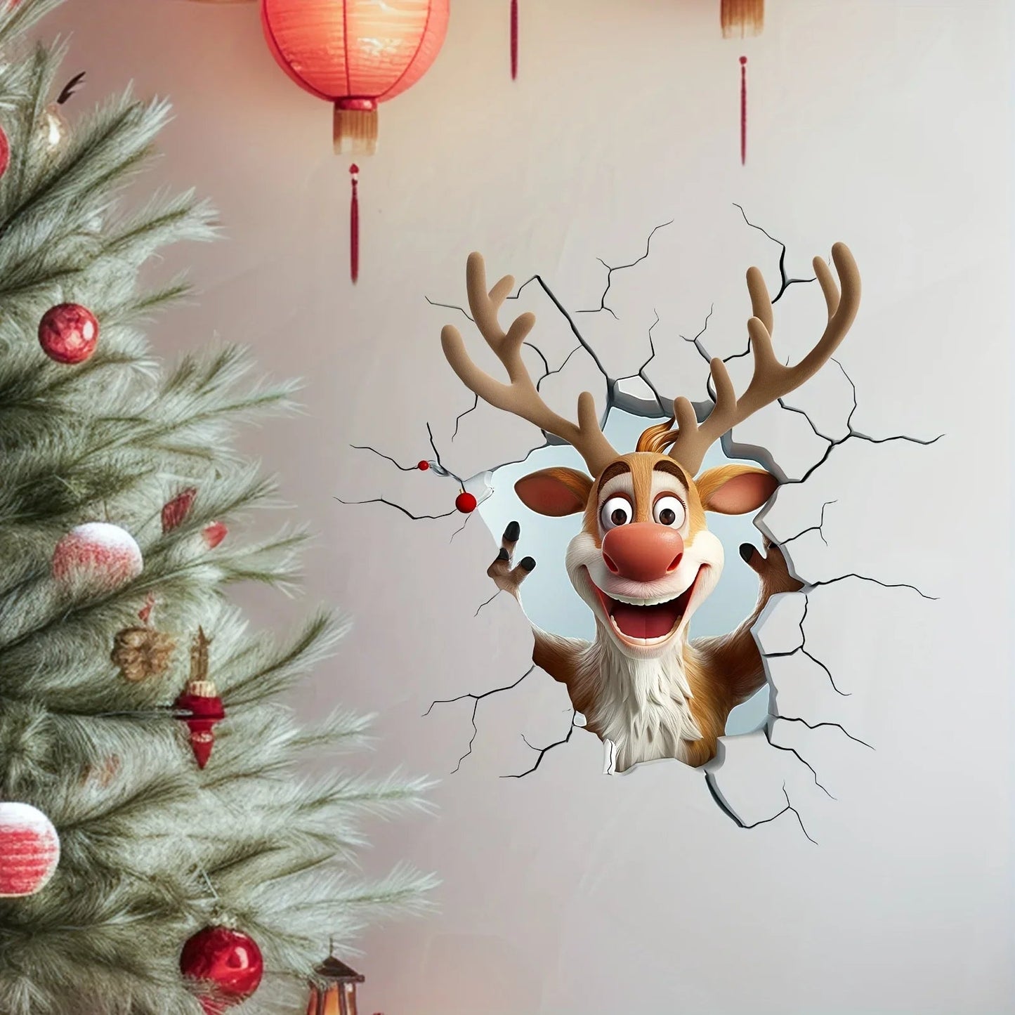 3D Wall Sticker Decor – Lively and Festive Atmosphere for Any Space 4