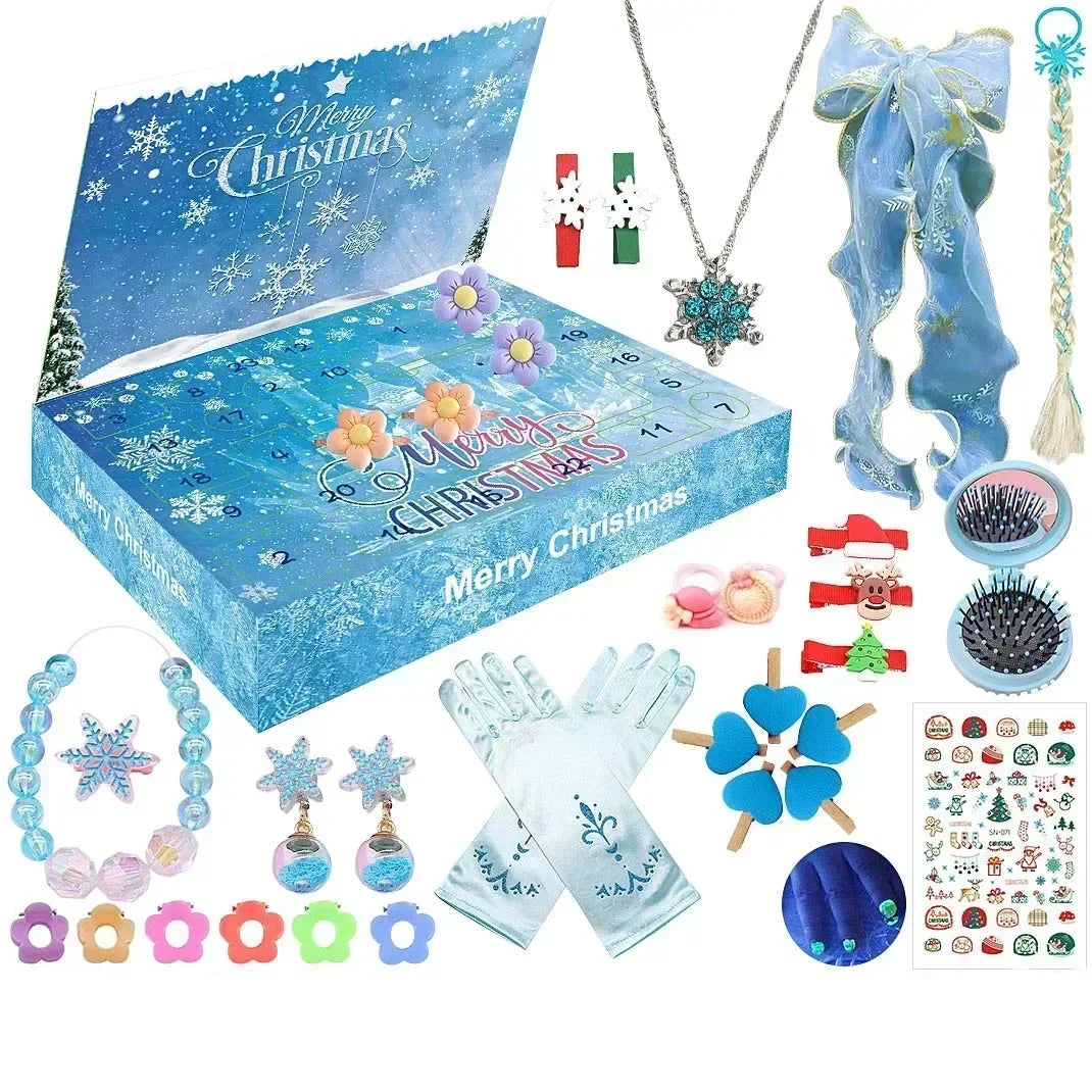Advent Calendar Box for Girls – Delightful Countdown with Daily Surprises 0