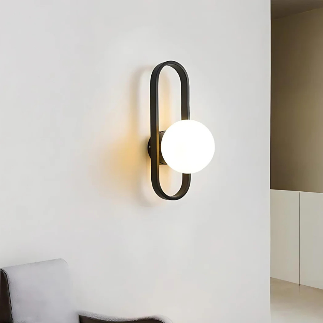 Ajax Luxe Glass Wall Lamp – Stylish Illumination for Modern Spaces 3