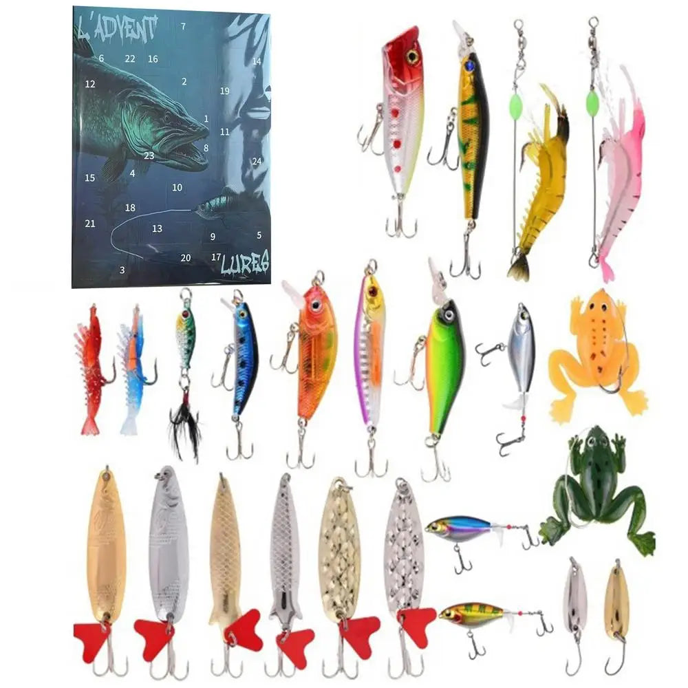 Angler Advent Calendar 2025 – Daily Fishing Bait Surprises for Enthusiasts 0