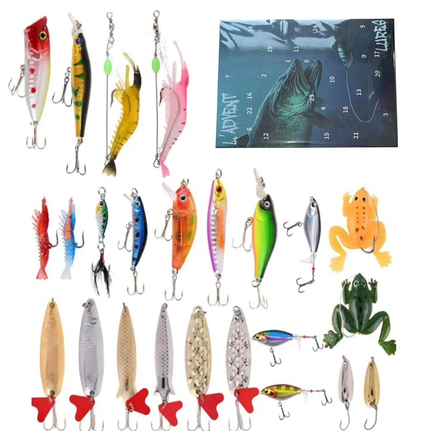 Angler Advent Calendar 2025 – Daily Fishing Bait Surprises for Enthusiasts 4