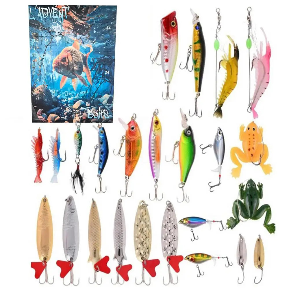 Angler Advent Calendar 2025 – Daily Fishing Bait Surprises for Enthusiasts 7