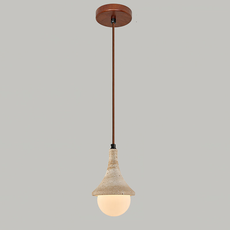 Annadel Pendant Light – Frosted Glass Sphere with Timeless Charm 0