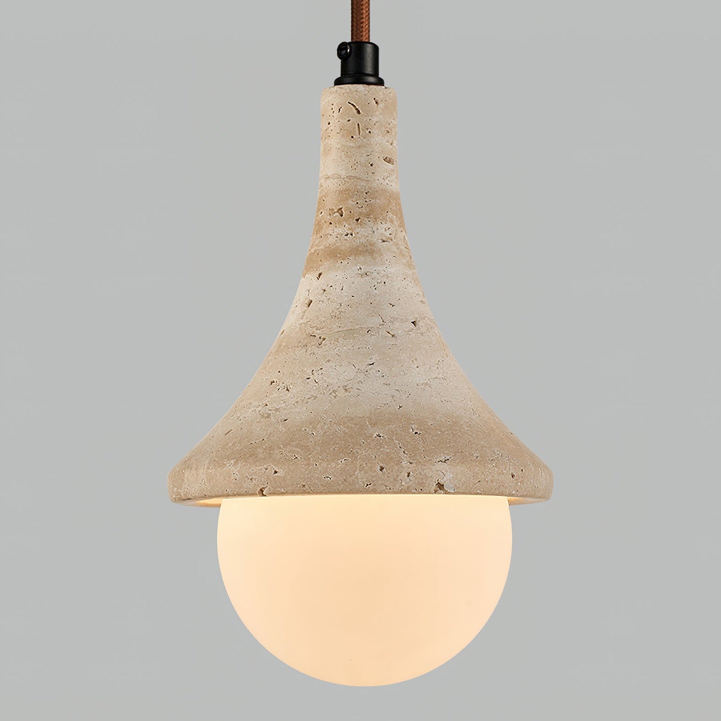 Annadel Pendant Light – Frosted Glass Sphere with Timeless Charm 6