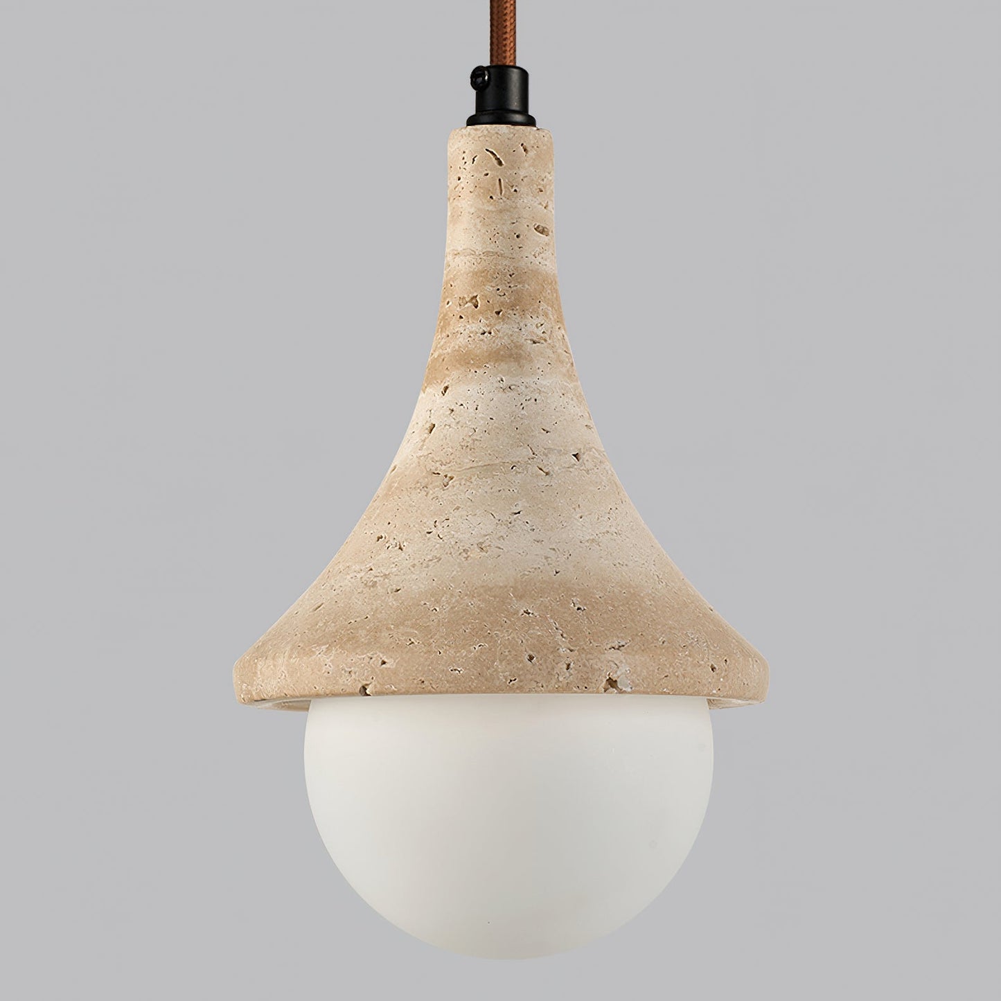 Annadel Pendant Light – Frosted Glass Sphere with Timeless Charm 7