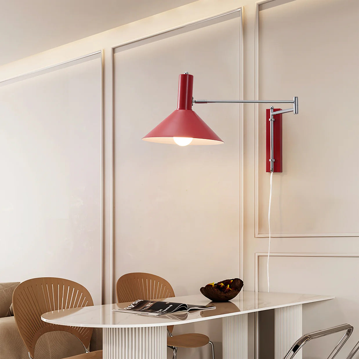 Anvia Wall Lamp With Plug – Adjustable Arm For Elegant Ambiance 3