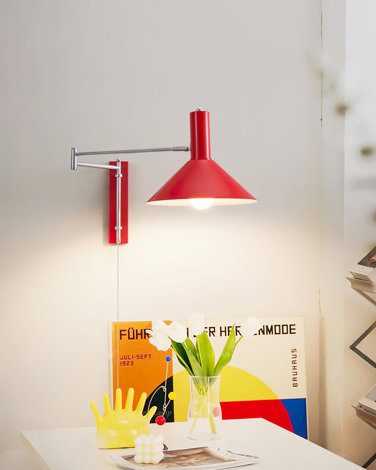 Anvia Wall Lamp With Plug – Adjustable Arm For Elegant Ambiance 8