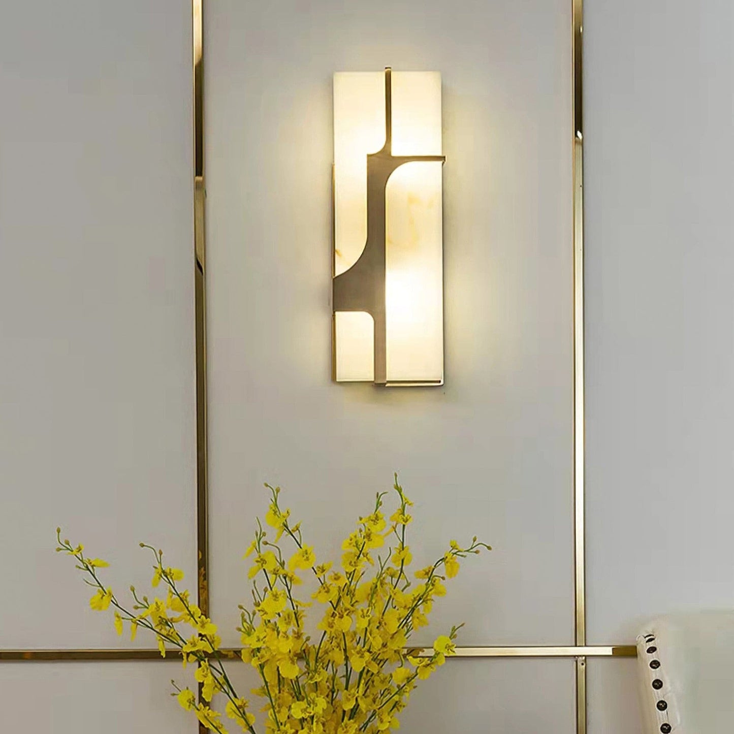 Ariel Wall Lamp – Stylish Alabaster Sconce Light 8