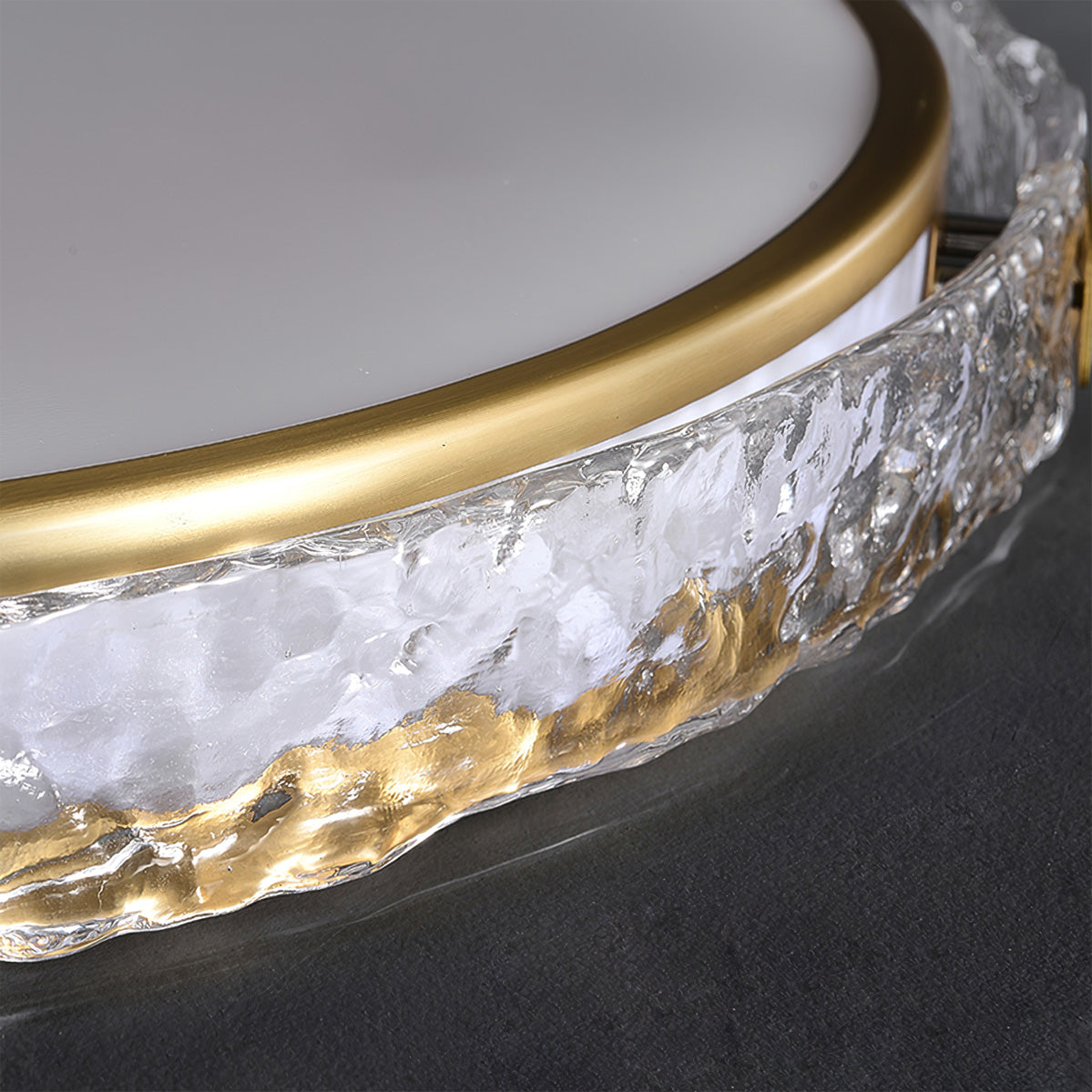 Arlus Ceiling Lamp – Contemporary Elegance with Gold Accents 3