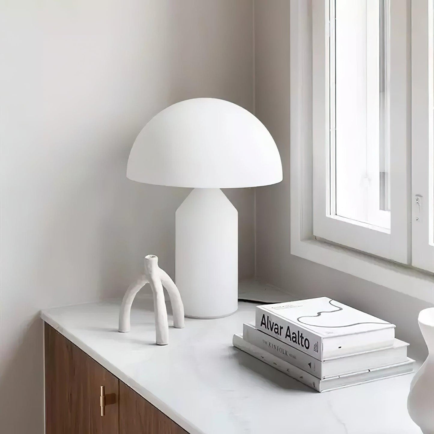 Atollo Glass Table Lamp – Elegant Geometric Design for Modern Décor 2