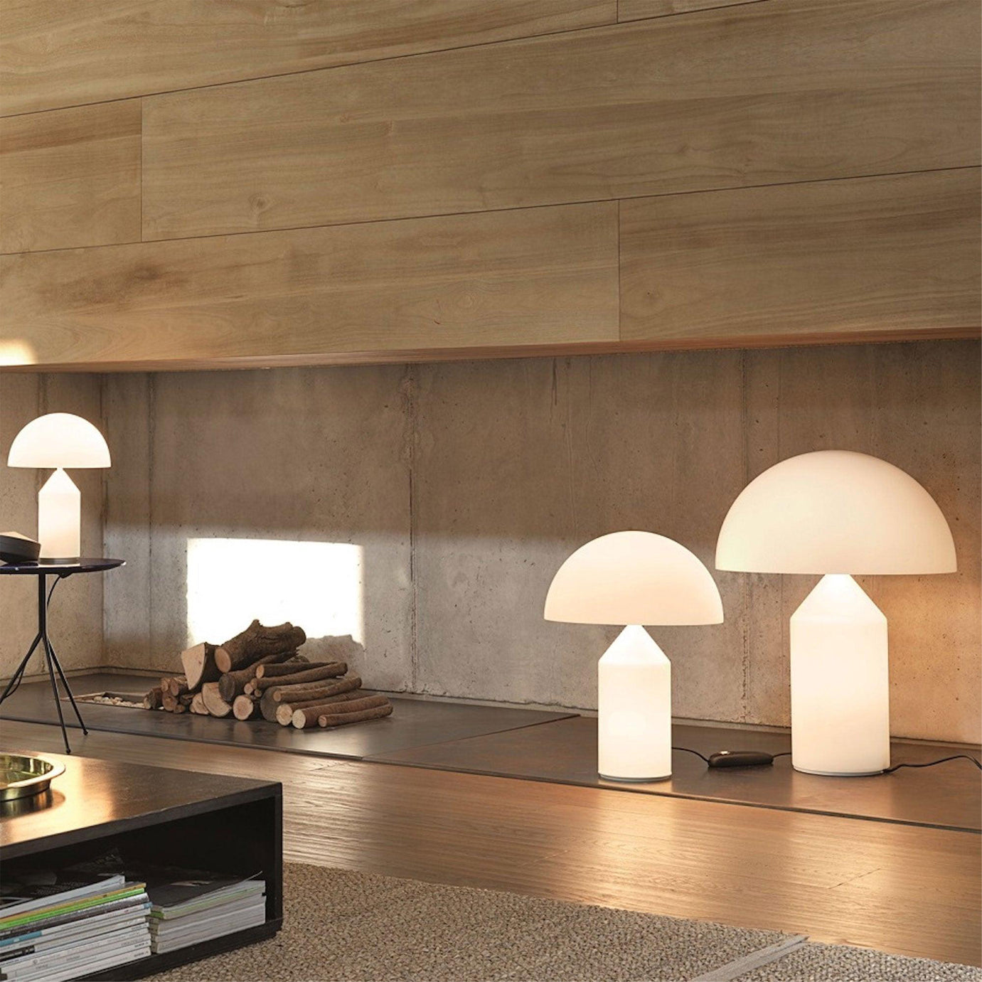 Atollo Glass Table Lamp – Elegant Geometric Design for Modern Décor 5