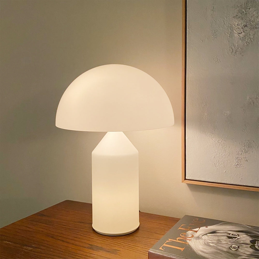 Atollo Glass Table Lamp – Elegant Geometric Design for Modern Décor 6