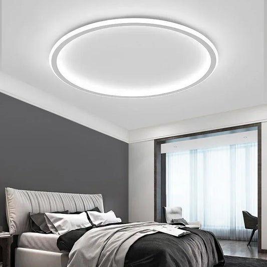 Auroraglobe Nordic Round Ceiling Light – Modern Elegance with Inviting Illumination 1