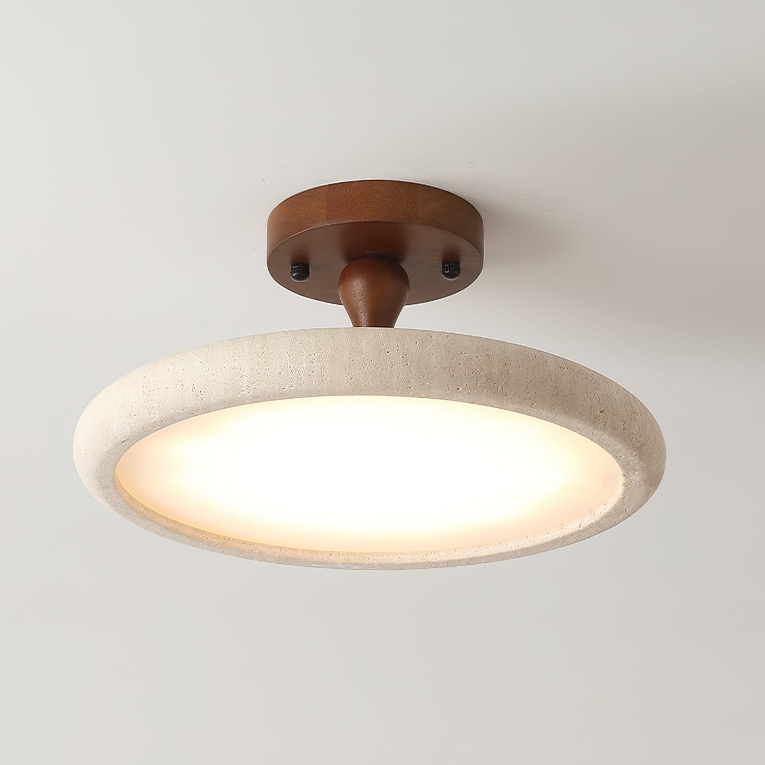 Bailey Ceiling Light Fixture – Natural Elegance with Modern Ambiance 2