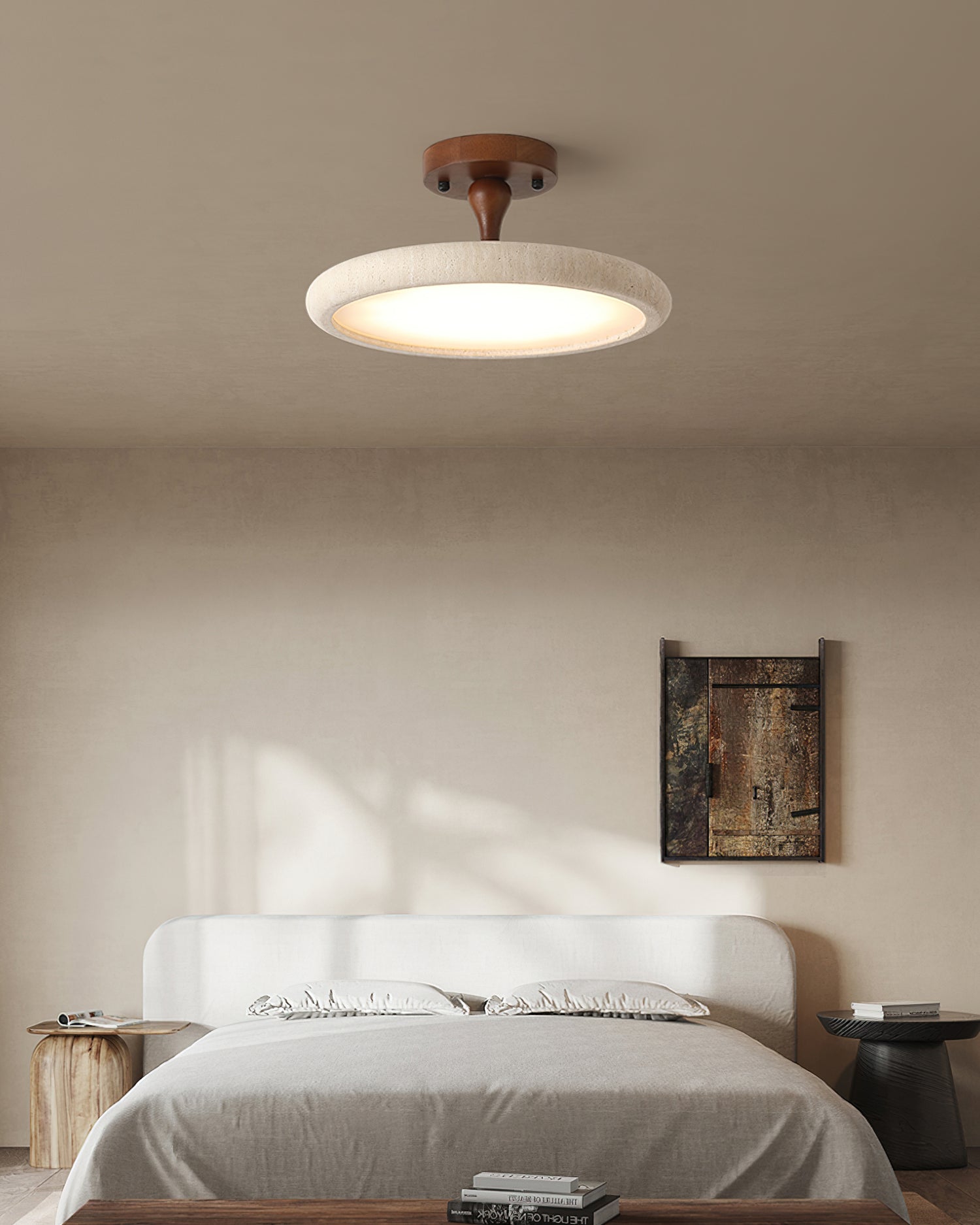 Bailey Ceiling Light Fixture – Natural Elegance with Modern Ambiance 5