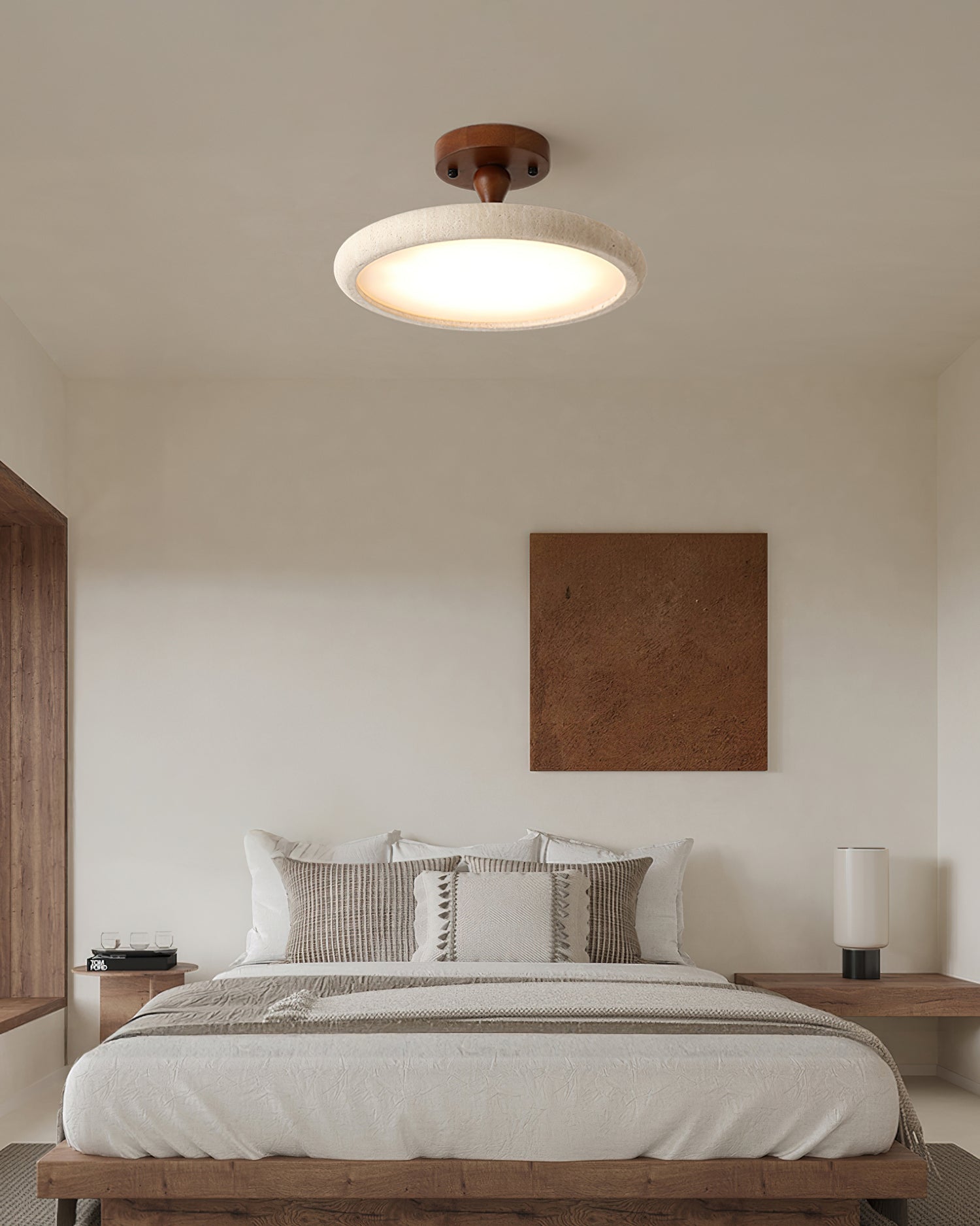 Bailey Ceiling Light Fixture – Natural Elegance with Modern Ambiance 6