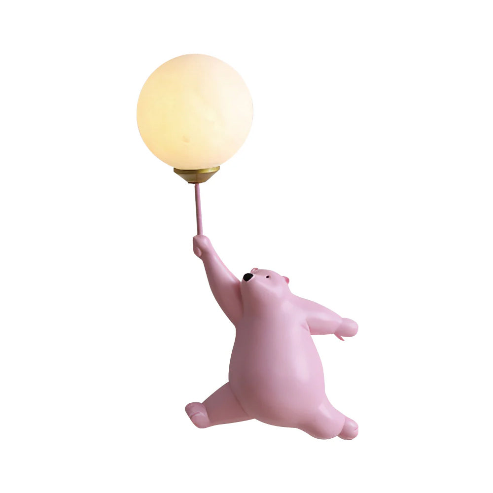 Bear Balloon Wall Lamp – Whimsical Light for Cozy Spaces 10