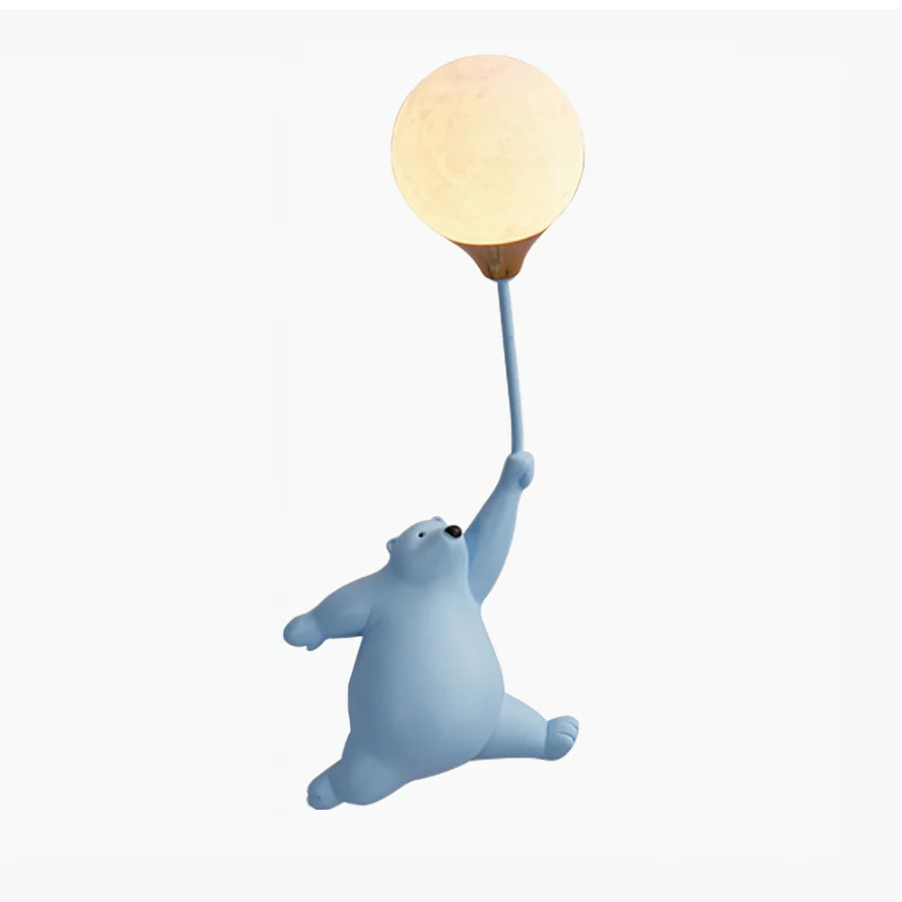 Bear Balloon Wall Lamp – Whimsical Light for Cozy Spaces 11