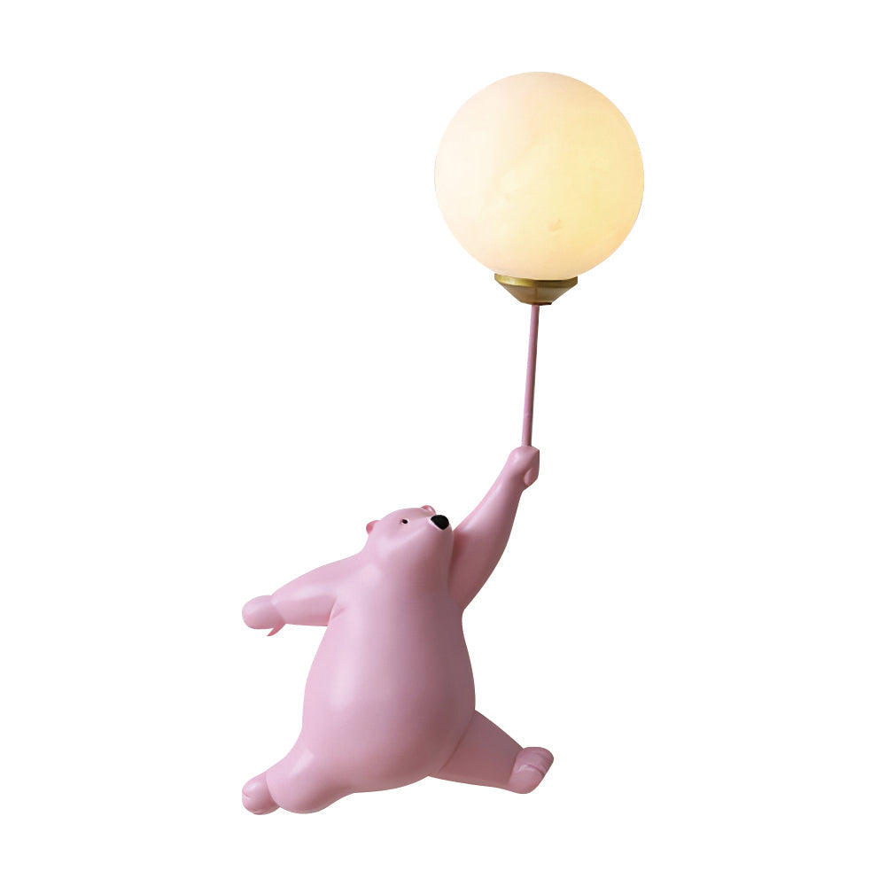 Bear Balloon Wall Lamp – Whimsical Light for Cozy Spaces 13