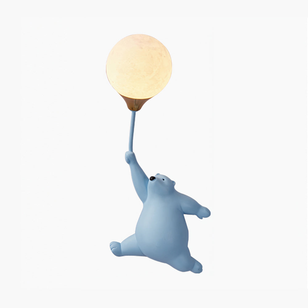 Bear Balloon Wall Lamp – Whimsical Light for Cozy Spaces 9