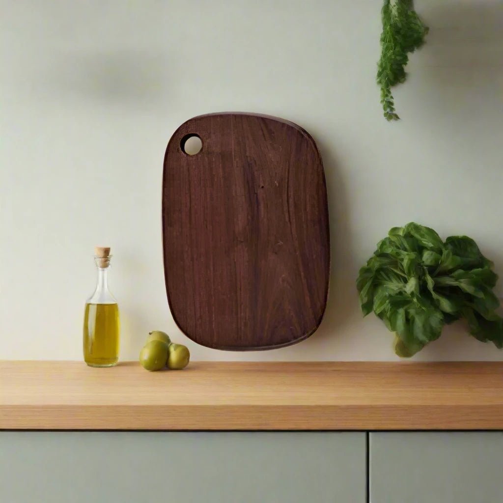 Black Walnut Cutting Board – Elegant Kitchen Essential for Culinary Mastery 0
