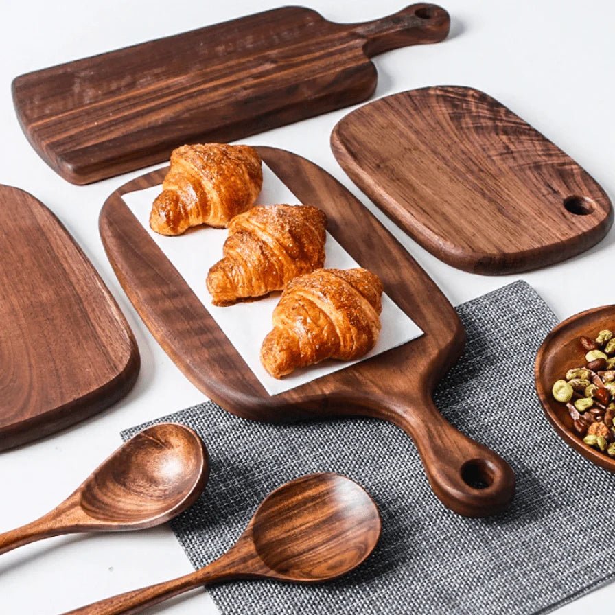 Black Walnut Cutting Board – Elegant Kitchen Essential for Culinary Mastery 4