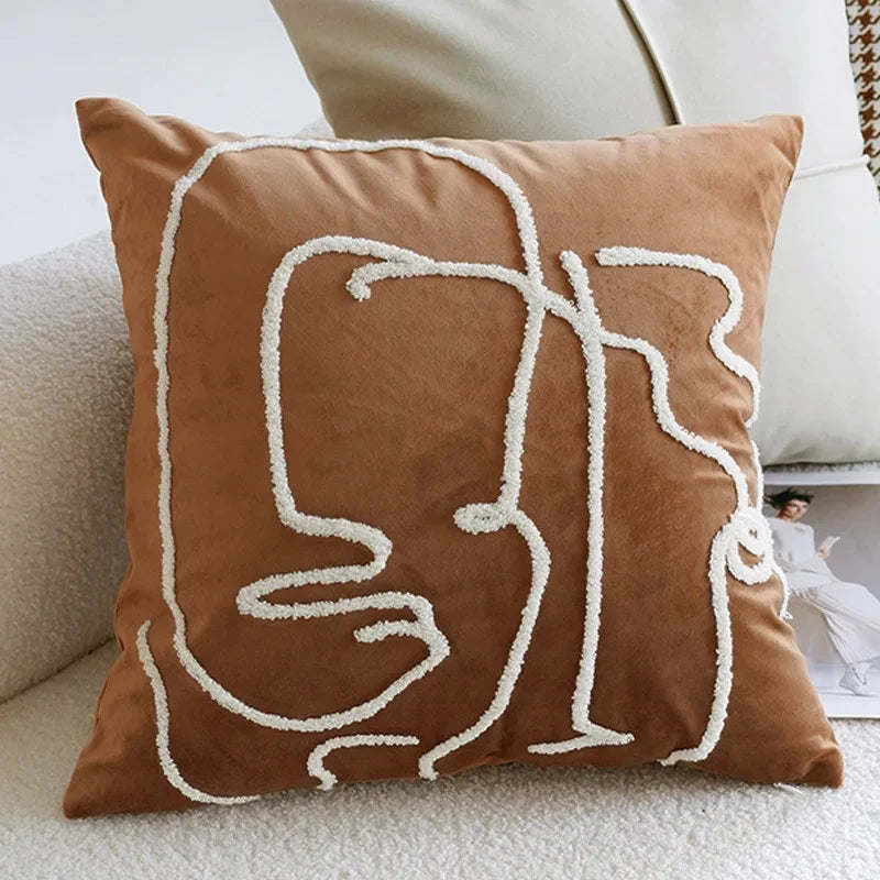 Brauner Vintage Nordic Pillow Covers – Timeless Elegance for Any Room 11