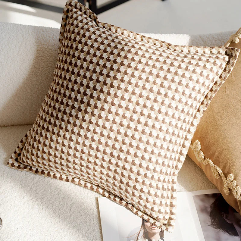 Brauner Vintage Nordic Pillow Covers – Timeless Elegance for Any Room 13