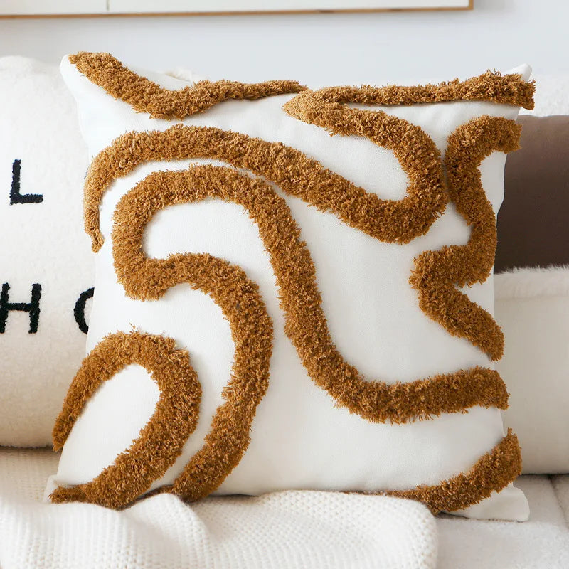 Brauner Vintage Nordic Pillow Covers – Timeless Elegance for Any Room 15