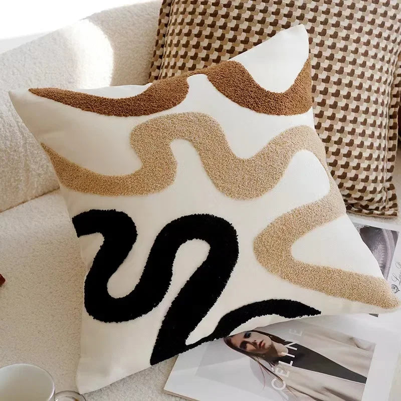 Brauner Vintage Nordic Pillow Covers – Timeless Elegance for Any Room 20