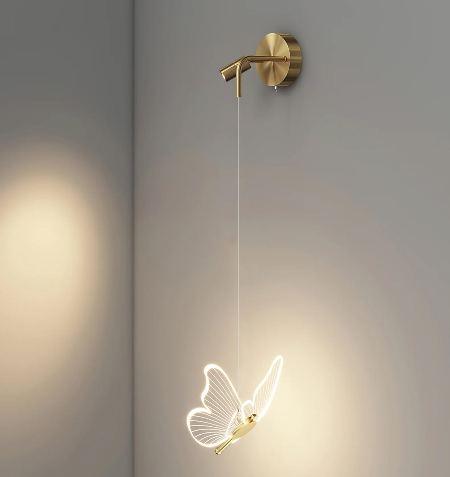 Butterfly Wall Lamp – Elegant Design for Cozy Ambiance 0