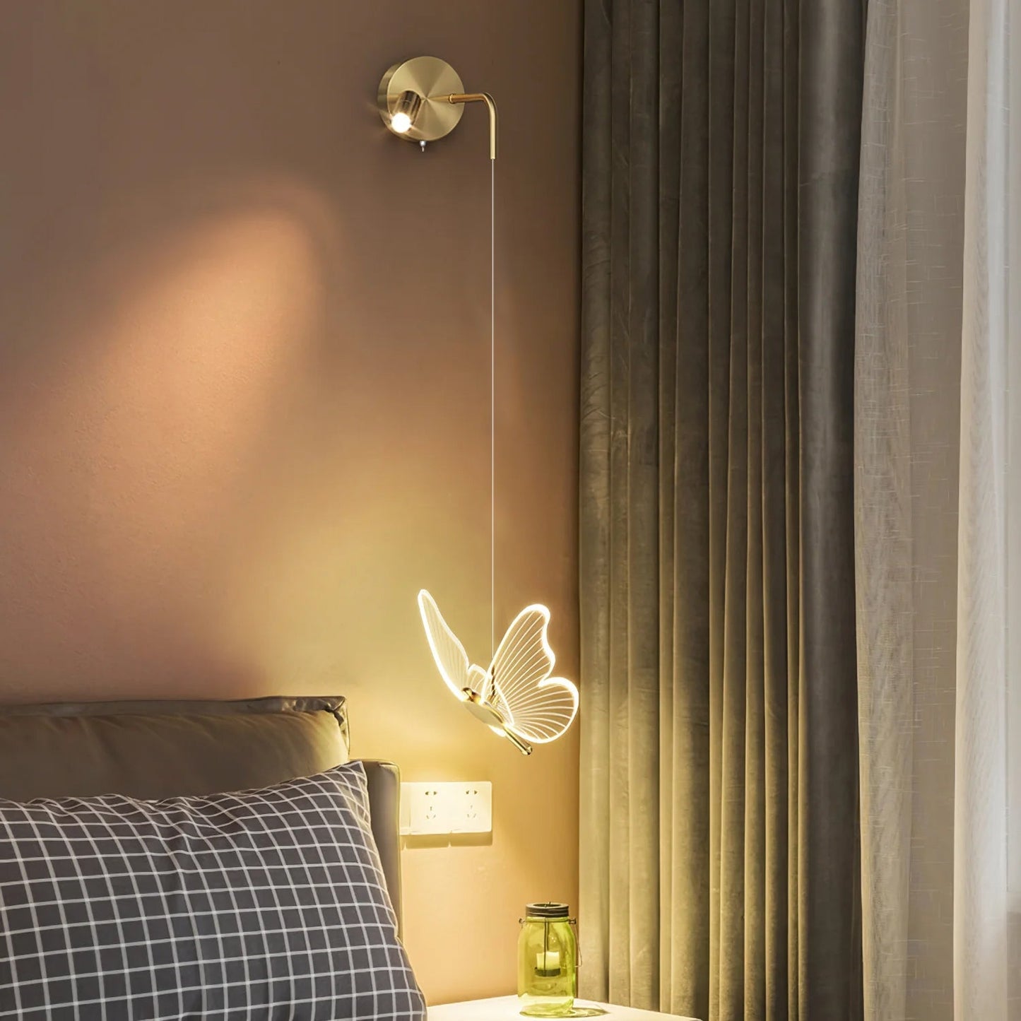 Butterfly Wall Lamp – Elegant Design for Cozy Ambiance 2