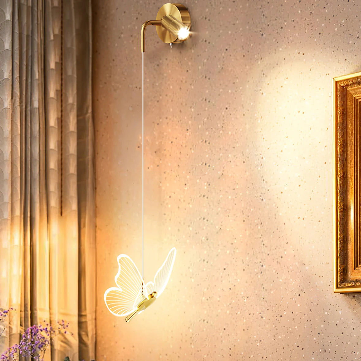 Butterfly Wall Lamp – Elegant Design for Cozy Ambiance 3
