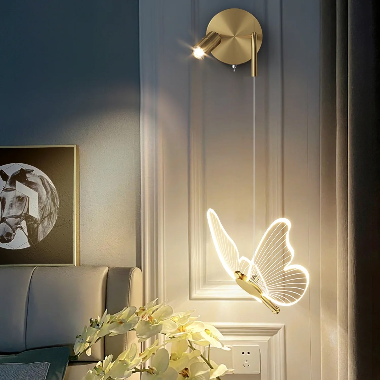 Butterfly Wall Lamp – Elegant Design for Cozy Ambiance 4