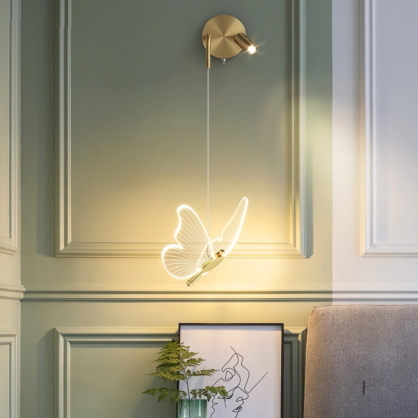 Butterfly Wall Lamp – Elegant Design for Cozy Ambiance 7