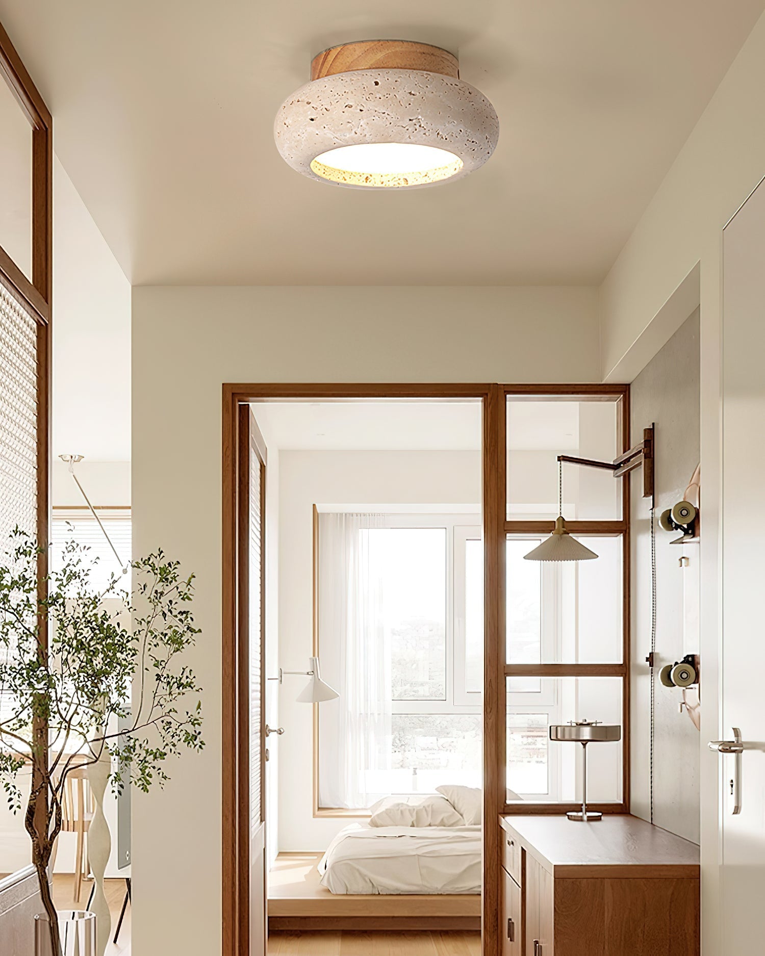 Cairns Ceiling Light Fixture – Elegant Design with Natural Materials 5