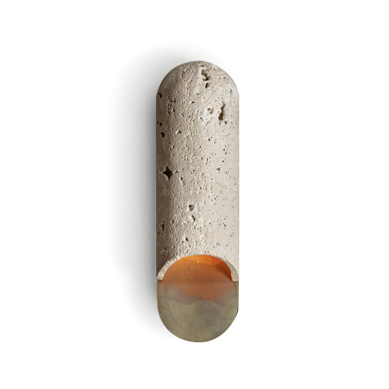 Capsule Wall Lamp – Modern Elegance with Warm Glow 7