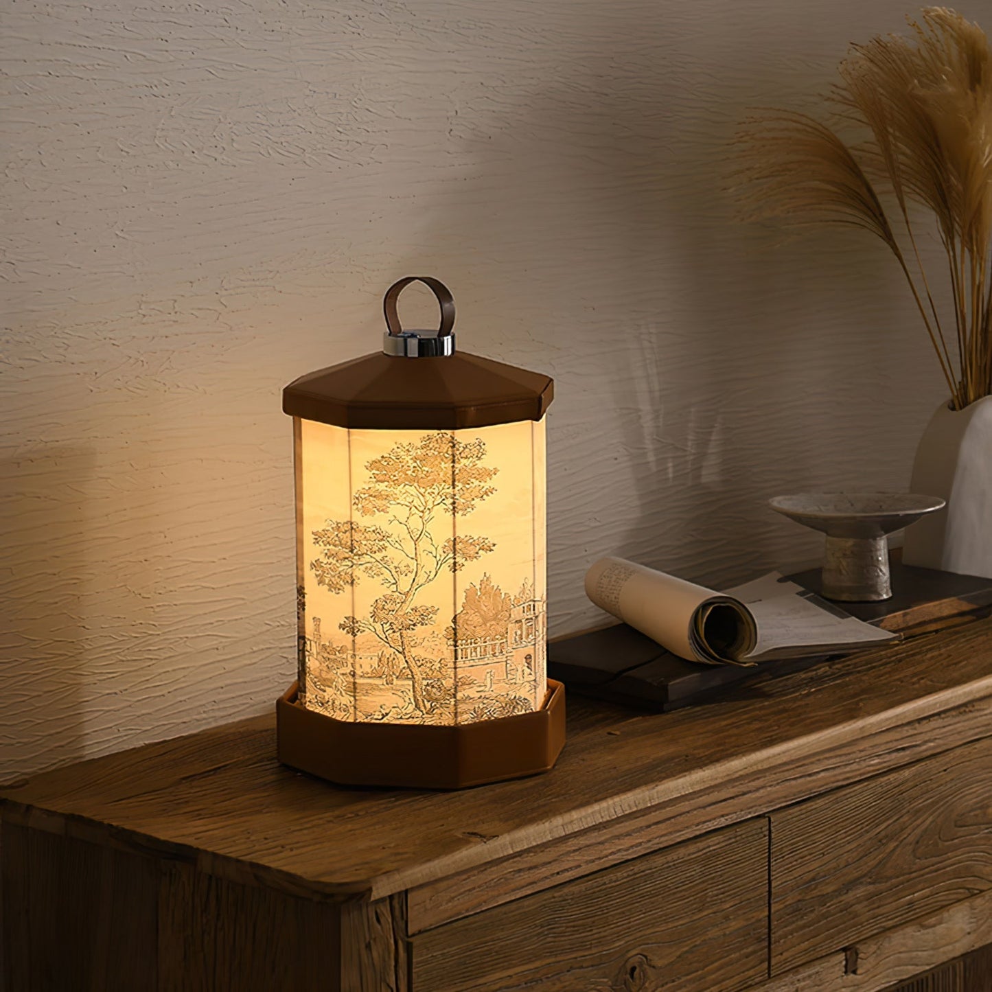 Castle Table Lamp – Elegant Touch-Controlled LED Design 5