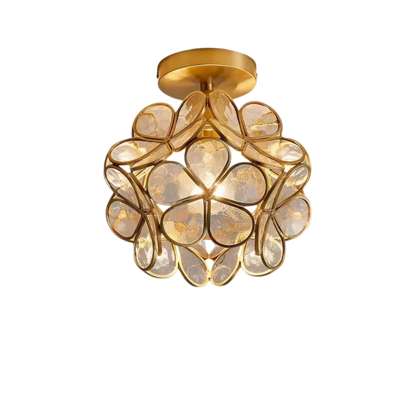 Ceiling Light Inge – Elegant Floral Design with Soft Illumination 0