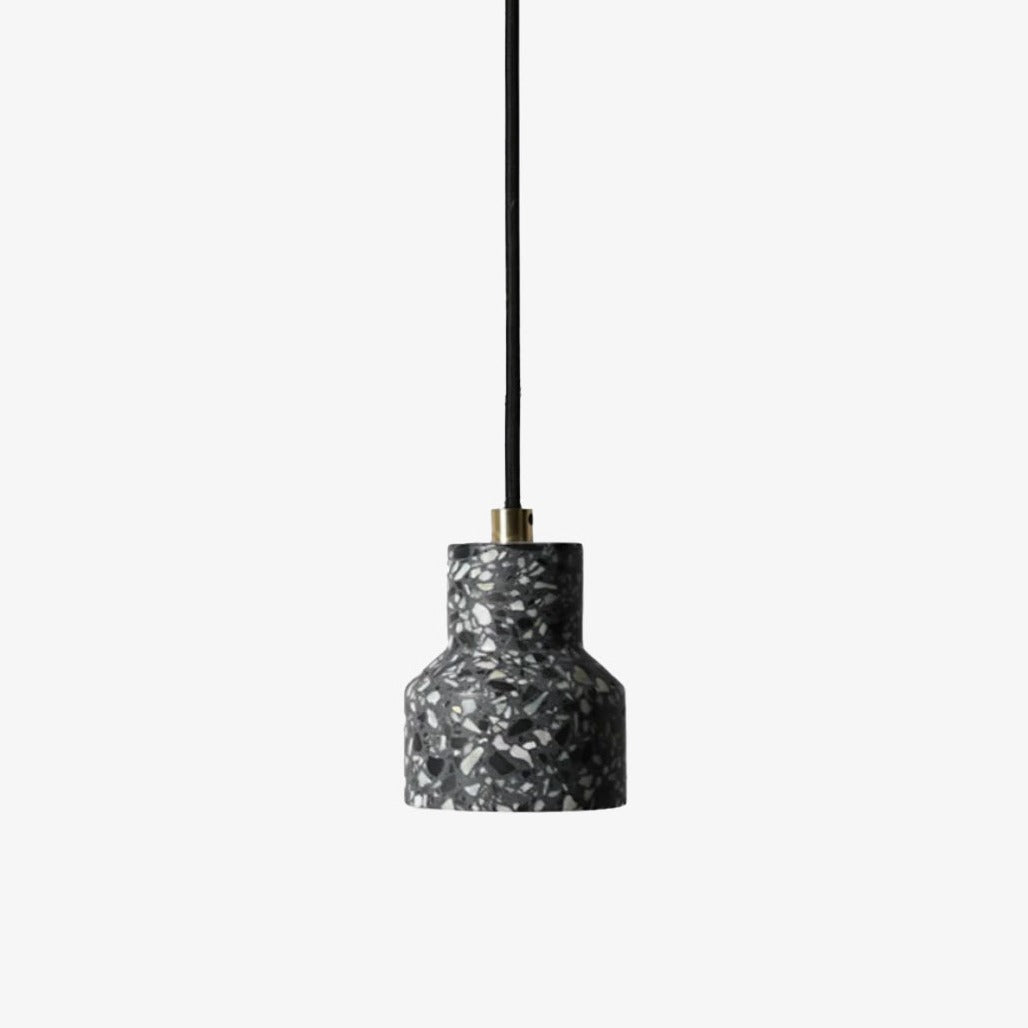 Cement Terrazzo Pendant Light – Stylish Vintage Charm for Any Space 0