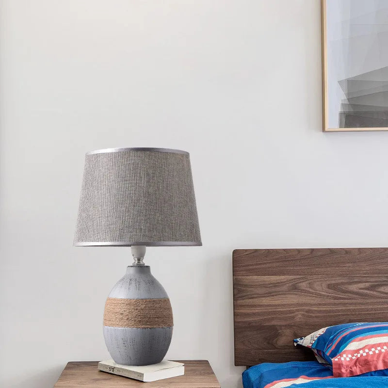 Ceramic Bedside Lamp – Warm Light for Relaxing Nights 3
