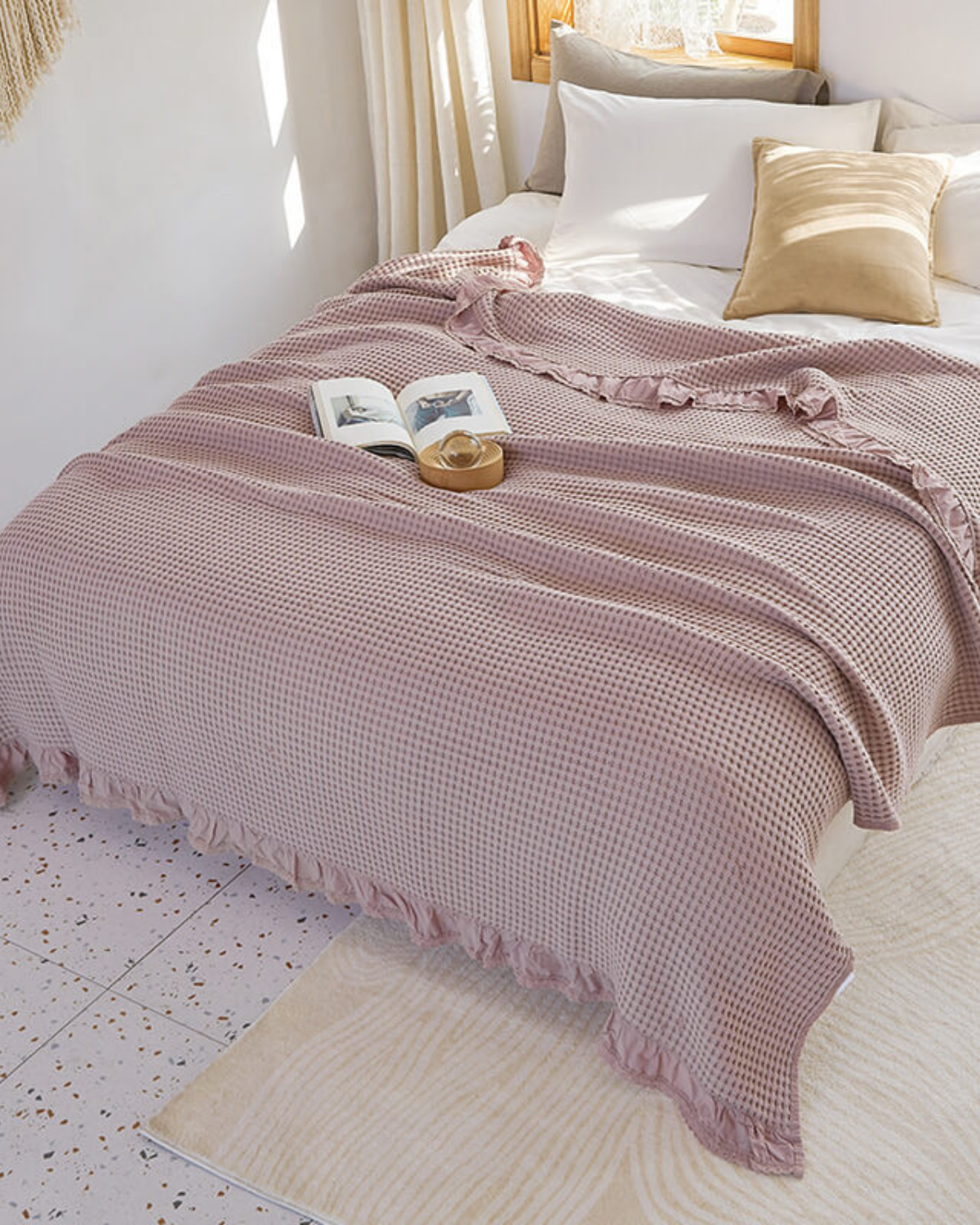 Château Haven Litter Ceiling – Charming Waffle Texture for Cozy Vibes 7