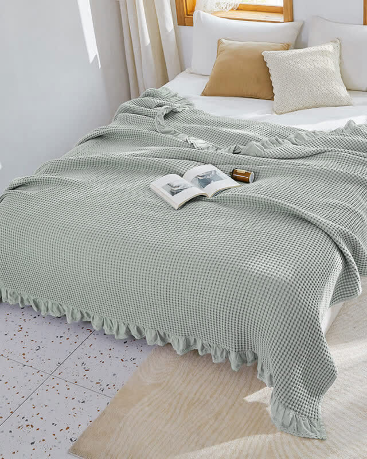 Château Haven Litter Ceiling – Charming Waffle Texture for Cozy Vibes 9