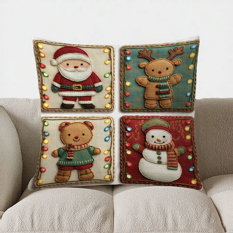Checked Cushion Cover 40x40 – Chic Design for Cozy Spaces 10