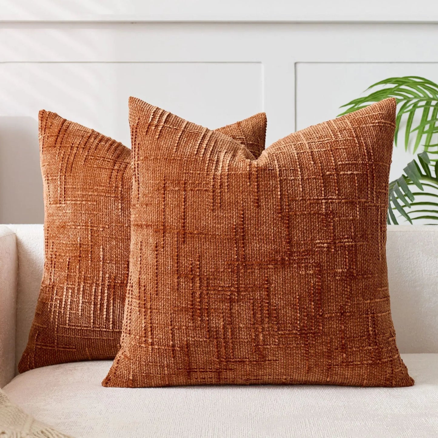 Chenille Rough Yarn Pillow Cover – Elegant Texture for Cozy Spaces 5