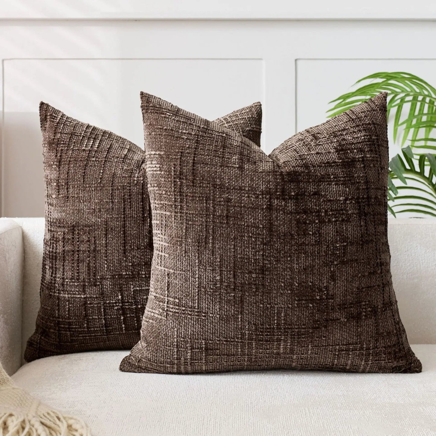 Chenille Rough Yarn Pillow Cover – Elegant Texture for Cozy Spaces 7